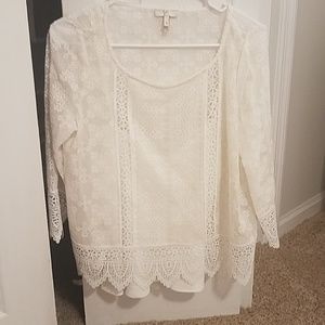 White Joie top